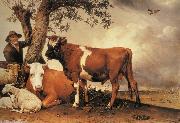 POTTER, Paulus Young Bull oil on canvas